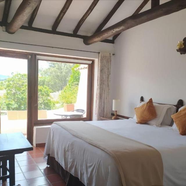 Hotel Meson De Los Virreyes Виля Де Лейва Екстериор снимка