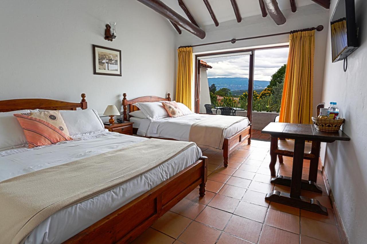 Hotel Meson De Los Virreyes Виля Де Лейва Екстериор снимка