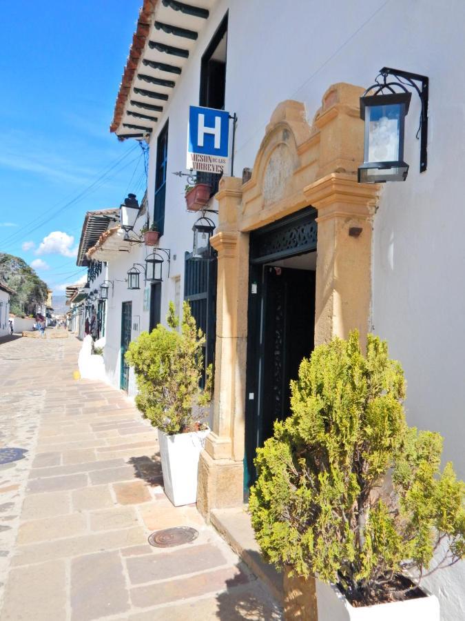 Hotel Meson De Los Virreyes Виля Де Лейва Екстериор снимка