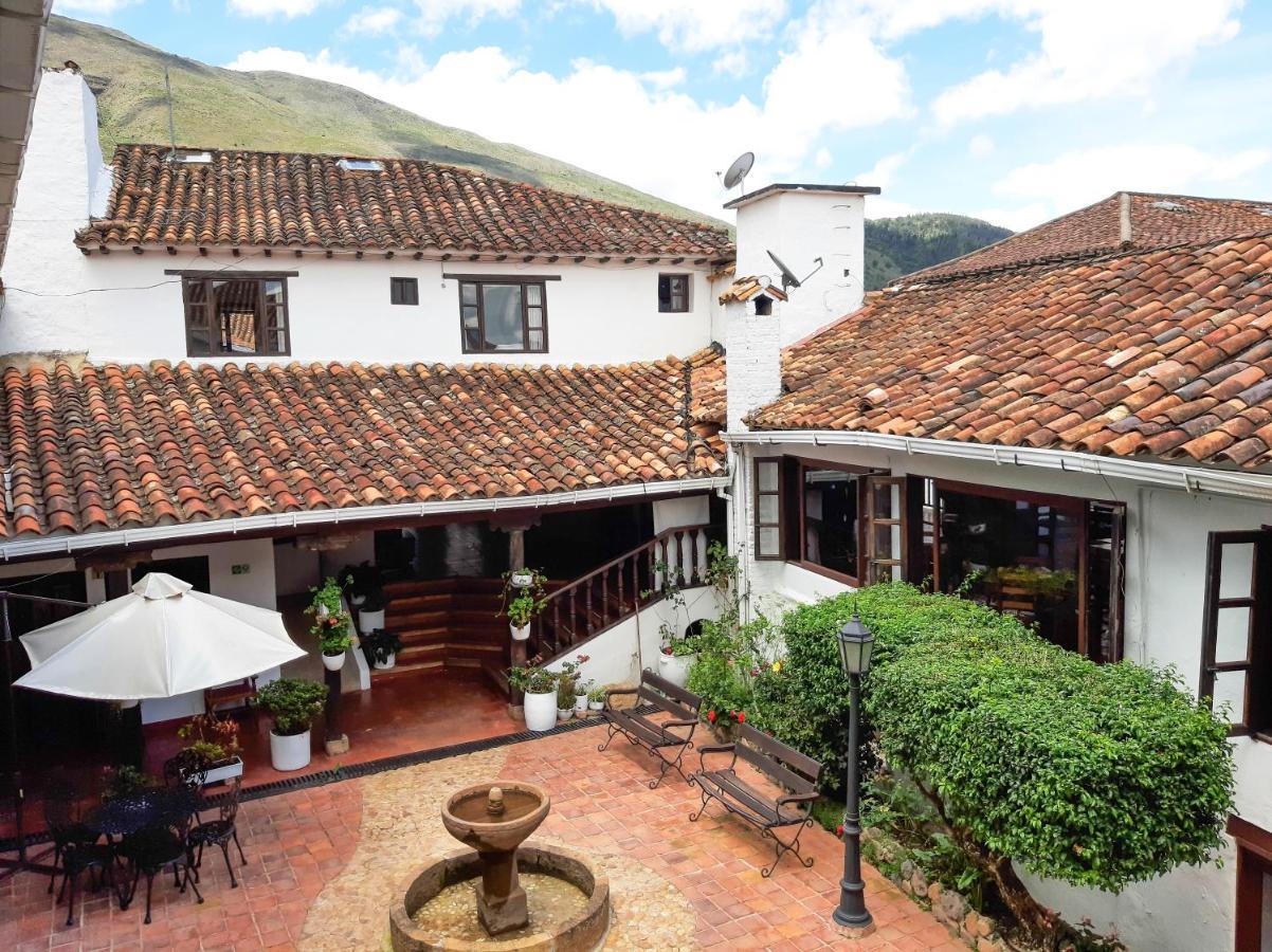 Hotel Meson De Los Virreyes Виля Де Лейва Екстериор снимка