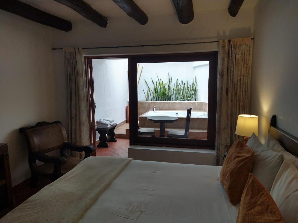 Hotel Meson De Los Virreyes Виля Де Лейва Екстериор снимка