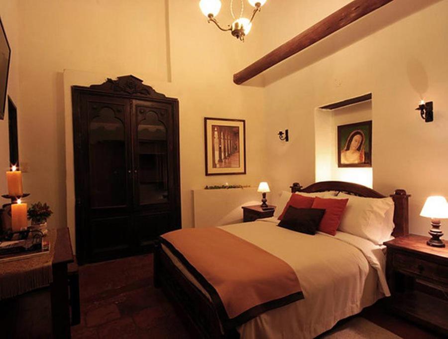Hotel Meson De Los Virreyes Виля Де Лейва Екстериор снимка