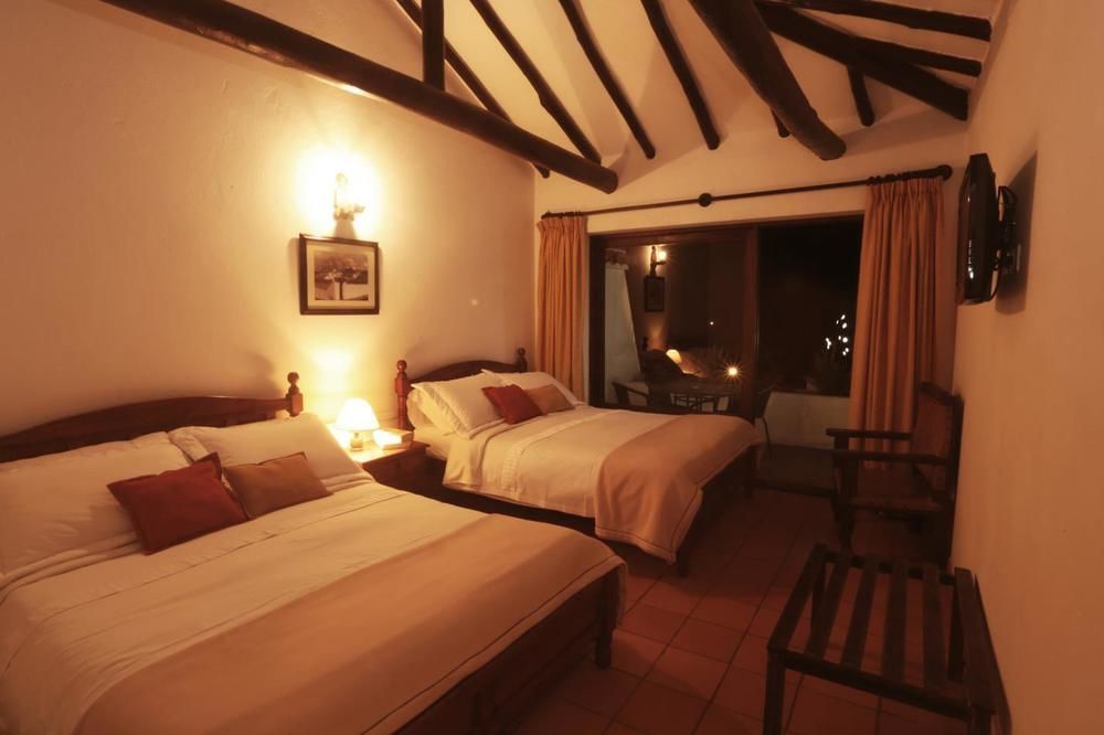 Hotel Meson De Los Virreyes Виля Де Лейва Екстериор снимка